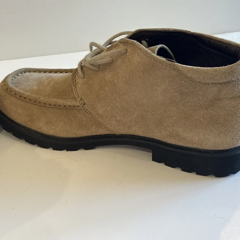 L.L.BEAN Leather Suede BOOTS OHN5904 Shoes Womens 8.5 M TAN